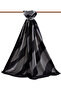 Women's Luxury Medina Silk Shawl Gray - Black Dgn50728-7-Black-Grey. - 2