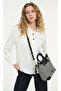 Limited Edition Black Digital Monogram Women's Shoulder Bag 05Po25Y10707