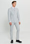 Altınyıldız Classics Normal Waist Slim Fit Light Gray Men's Suit Ace030252245_Agr - 4