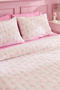 Ribelle 100% Cotton Double Duvet Cover Set Pink - 8