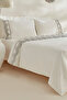 Orvin Double Embroidered Duvet Cover Set White - 6