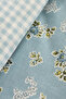 Carlo 100% Cotton Double Duvet Cover Set Blue - 4