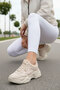 حذاء رياضي نسائي بيج 20574