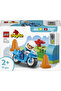 ® DUPLO® Kasabası Mavi Polis Motosikleti 10471 - 2 Yaş Üzeri için Oyuncak Yapım Seti (11 Parça) - 7