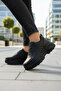 Black-Black Women's Sneakers 19729 - 3