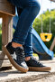 Black-Fuchsia Kids Unisex Sneaker 20837