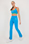 Blue Olympic Logo Printed Knitted Leggings Twoaw26Ta00000 - 4