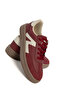 Burgundy-Beige Women's Sneaker 21249 - 4