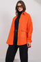 Women's Orange Pocket Detailed Quilted Shirt Jacket Alc-X14986 - 3