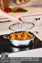 Plasma Steel 316+ 3Ply Fireproof Non-Stick Steel Karnıyarık Stew Pot 26 cm - 7