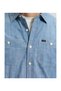 Man Ss Utility Workshirt Light Chambray - 5