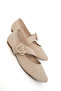 Beige Women's Ballerinas 21256 - 2