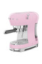 50's Style Pink Espresso Coffee Maker Ecf02Pkeu - 2
