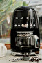 Dcf02bleu Filter Coffee Machine, 50's Style, Black - 2