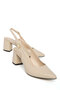 Beige Women's Classic Heeled Shoes 20371 - 2
