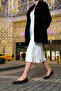 Brown Suede Women's Ballerinas 20840 - 3