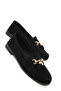 Black Suede Loafer Shoes 21254 - 7