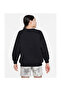 G nsw club flc ovrszd crew lbr - black/(white) - 2