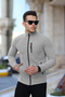 Men's Polar Cold-Resistant Standard-Fit 3-Pocket Non-Pilling Men's Fleece Cardigan - 2