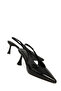 Black Patent Leather Women's Classic Heeled Shoes 21264 - 6