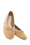 Nude Suede Women's Ballerinas 21268 - 5