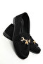 Black Suede Loafer Shoes 21254 - 3