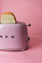 50S Retro Pink Frying Machine - 2X1 Tsf01Pkeu - 2