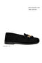 Black Suede Loafer Shoes 21254 - 5
