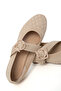 Beige Women's Ballerinas 21256 - 6
