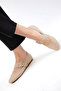 Beige Women's Ballerinas 21256 - 7