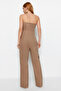 Camel Kargo Cepli Straplez Yaka Maxi Dokuma Tulum TWOSS23TU00192 - 5