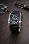 MEN'S WRISTWATCH WITH LEATHER STRAP AND CALENDAR. ALL FUNCTIONS ARE WORKING. - 3