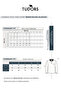 Men's 3-pack navy-gray-black standard fit regular cut cotton pique long sleeve sweatshirt - 5