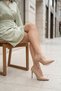 Nude Women's Classic Heeled Shoes 19720 - 3