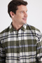 Men's Relax Fit Comfortable Cut Winter Plaid Lumberjack Shirt - 3