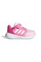 Adidas Girls' Colourblock Running Shoes with Hook and Loop Closure - Tensaur Run 3.0