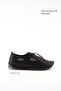 Black Genuine Leather Women's Loafer Shoes 21365 - 3