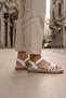 White Women's Sandals 20395 - 3