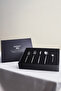 Orion Black 30-Piece 6-Person Fork Spoon Knife Set - 11