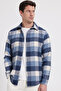 Men's Slim Fit slim fit checkered winter lumberjack shirt - 6