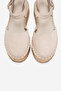 VİBA Beige Suede Genuine Leather Women's Sandals - 2