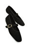 Black Suede Women's Ballerinas 21316 - 6