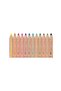 Natural Jumbo Crayons, Half Size, 12 Different Colors, Education & Hobbies, Ergonomic, with a Sharpener as a Gift - 2