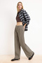 Taş DÖKÜMLÜ Tencel Karışımlı Yüksek Bel Wide Leg Jeans TWOSS26JE00171 - 3