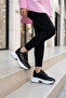 Black Women's Sneaker 21374