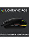 G G102 LIGHTSYNC RGB Aydınlatmalı 8000 DPI Kablolu Oyuncu Mouse, Siyah 910-005823 - 4