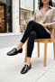 Black Matte Women's Loafer 18930 - 4