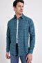 Men's Slim Fit slim fit checkered winter lumberjack shirt - 7
