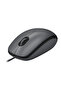 M100 USB Kablolu 1000 DPI Mouse, Siyah 910-006652 - 3