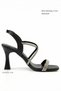 Black Women's Classic Heeled Shoes 21334 - 4